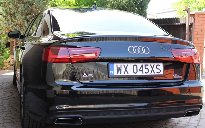 Audi A6 cena 119000 przebieg: 131350, rok produkcji 2016 z Warszawa małe 596